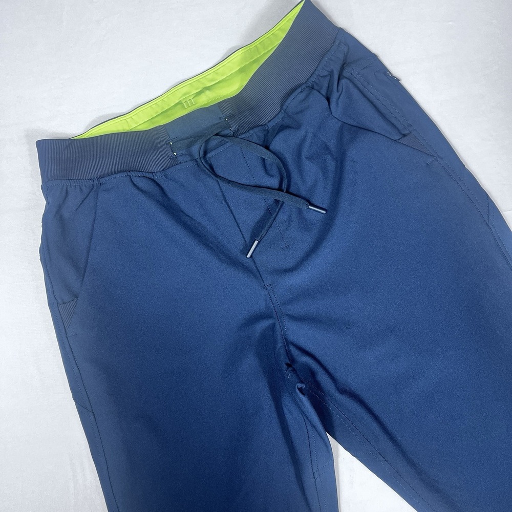 Birddogs Men's Athletic Joggers Drawstring Pockets Size Med Navy Blue NWOT